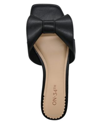 Women's Pearlaa Square Toe Flat Sandals, Macy's Exclusive