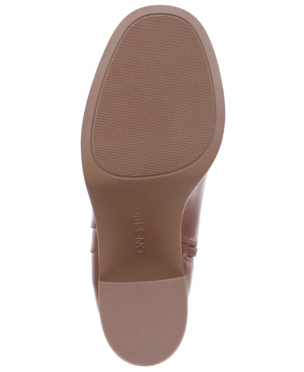 On 34th Women's Priscillaa Round Toe Tall Boots, Macy's Exclusive In Brown