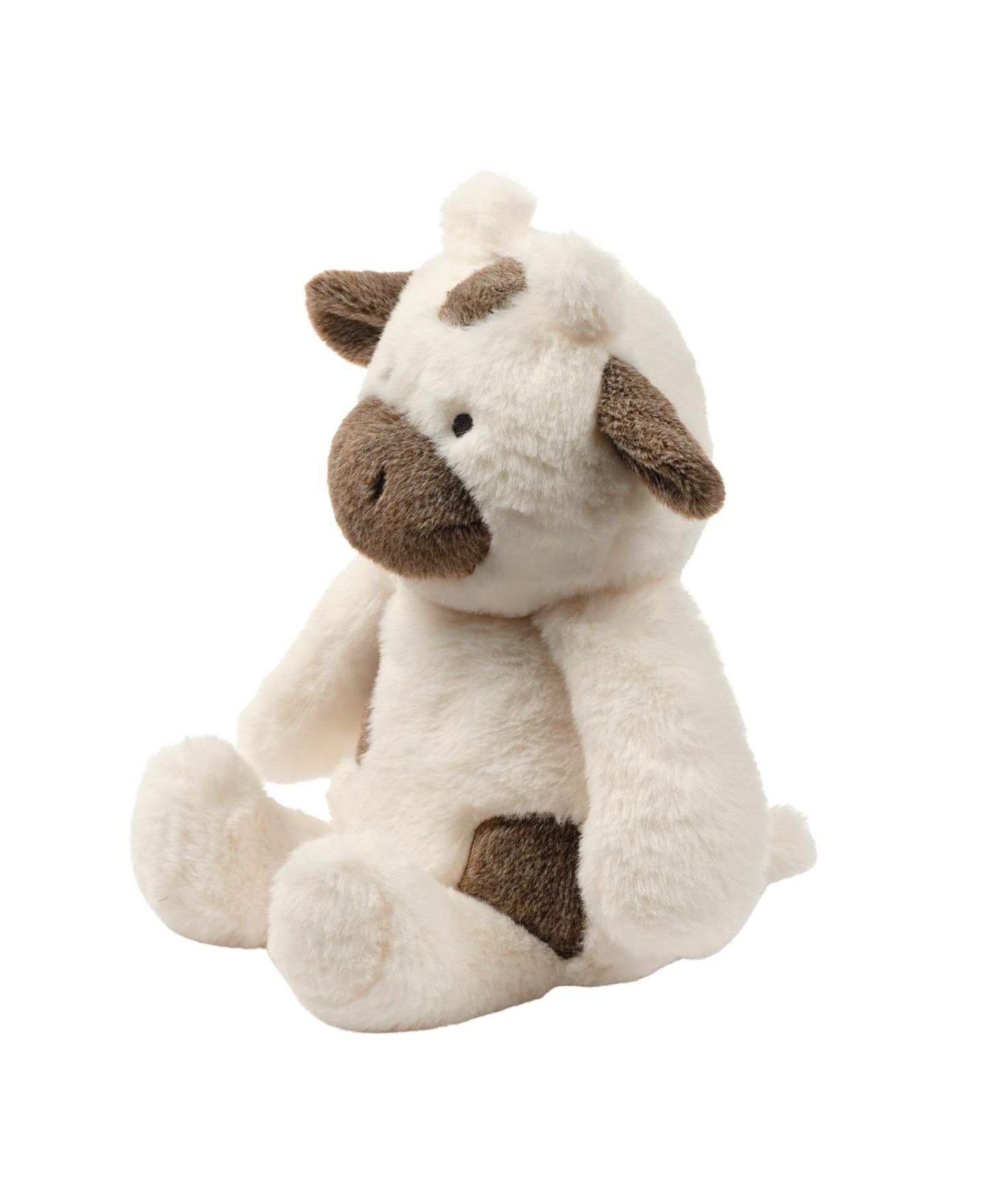 Детская мягкая игрушка Bedtime Originals Milkshake 12" Plush Cow Stuffed Animal, цвет: Кремовый — фото 3