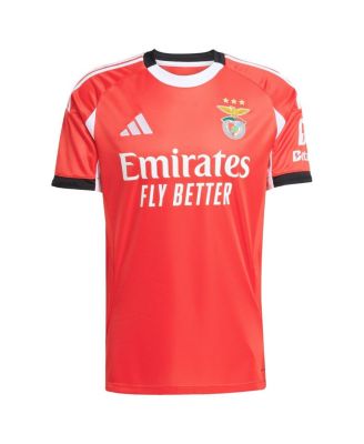 Men's Red Benfica 2025/26 Home Replica Jersey