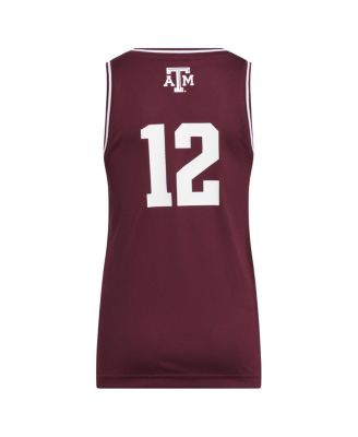 Big Boys and Girls 12 Maroon Texas A M Aggies Replica Swingman Jersey