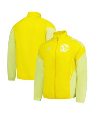 adidas - Men's Yellow Club America 2025/26 Anthem Full-Zip Jacket