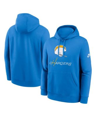 Nike - Men's Powder Blue Los Angeles Chargers Best Season Rewind Club Pullover Hoodie