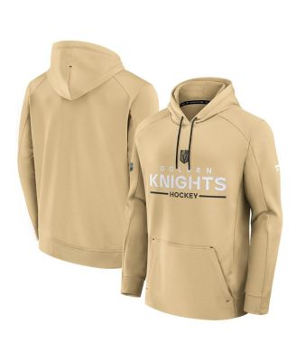 Fanatics - Men's Gold Vegas Golden Knights Authentic Pro Rink Hoodie