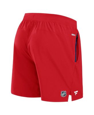 Men's Red Florida Panthers Authentic Pro Rink Performance Shorts
