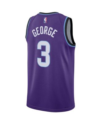 Men's and Women's Keyonte George Purple Utah Jazz Swingman Jersey - Icon Edition