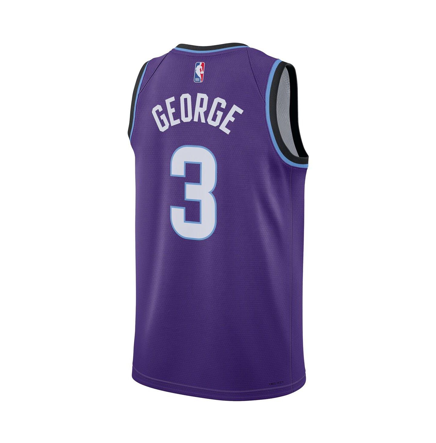 Топ Nike Keyonte George Purple Utah Jazz Swingman Jersey - Icon Edition — фото 3