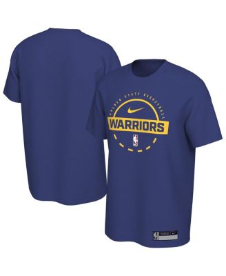 Nike - Men's Royal Golden State Warriors 2025/26 On-Court Flare Performance Practice T-Shirt