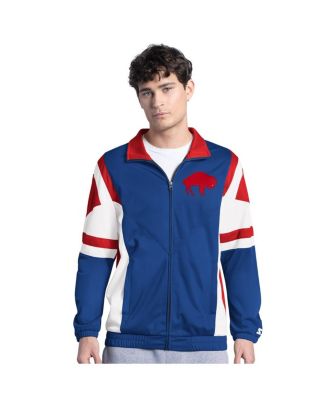 Starter - Men's&nbsp;Royal Buffalo Bills Contender  Logo Full-Zip Track Jacket