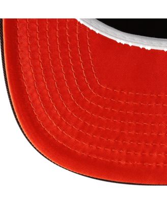 Men's Brown/White Cleveland Browns Patch 19TWENTY Adjustable Hat