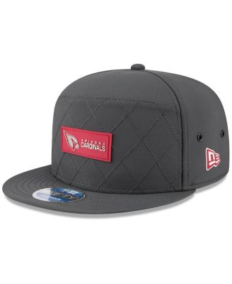 New Era - Men's Charcoal Arizona Cardinals 2025 Sideline Cold Weather Split Panel 9FIFTY Snapback Hat
