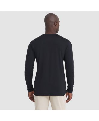 Men's Black Boston Bruins Authentic Pro Rink Tech Long Sleeve T-Shirt