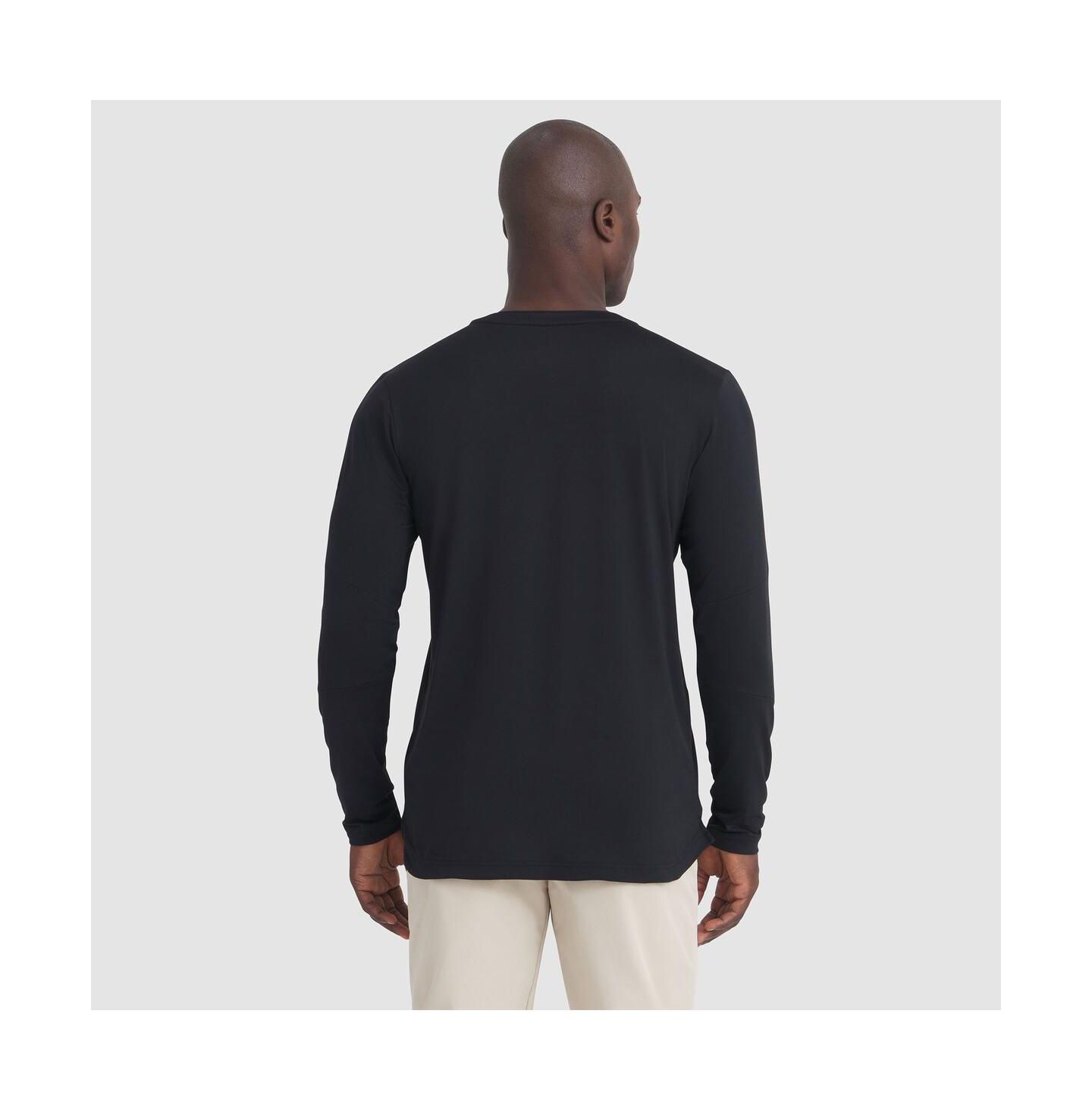 Мужская футболка Fanatics Black Boston Bruins Authentic Pro Rink Tech Long Sleeve — фото 2