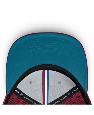 Men's Burgundy Colorado Avalanche Authentic Pro Home Ice Trucker Adjustable Hat