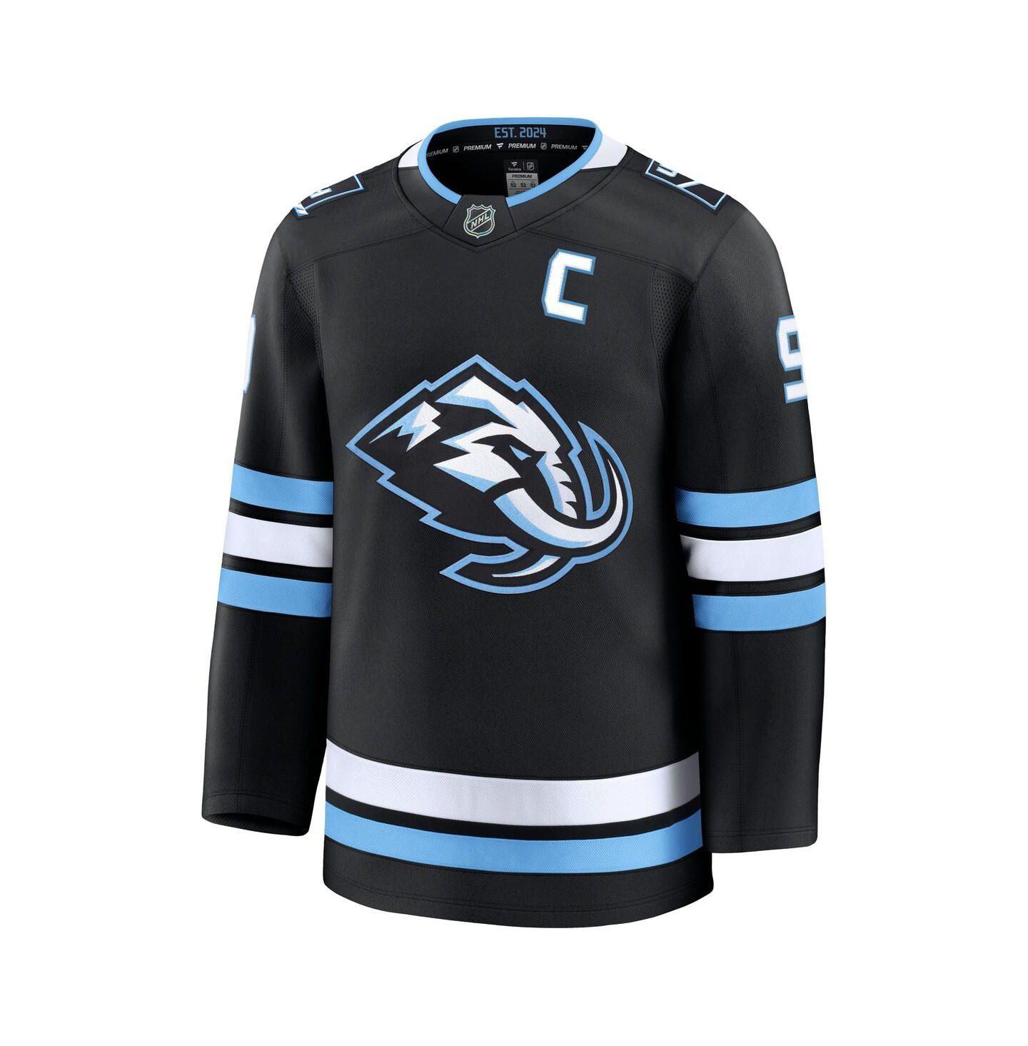 Мужской топ Fanatics Clayton Keller Black Utah Mammoth Home Premium Player Jersey — фото 2