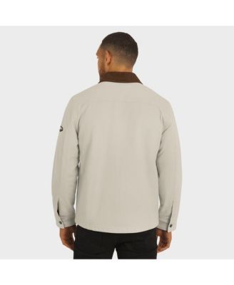 Men's NFL x Darius Rucker Collection by Tan Denver Broncos Midweight Canvas Full-Button Jacket