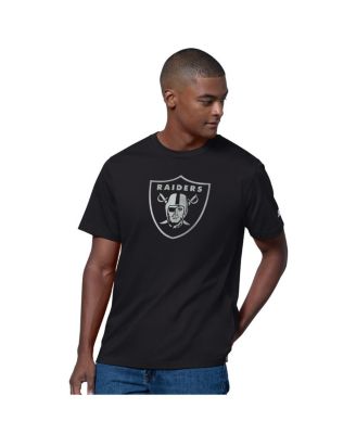 Starter - Men's Black Las Vegas Raiders Thursday Night Gridiron T-Shirt