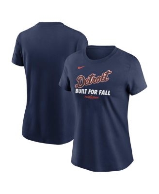 Nike - Women's Navy Detroit Tigers 2025 MLB Postseason Authentic Collection T-Shirt