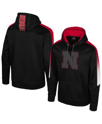 Colosseum - Men's Black Nebraska Huskers The Gang Blackout Hoodie