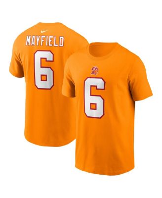Nike - Men's Baker Mayfield Orange Tampa Bay Buccaneers Player Name Number T-Shirt