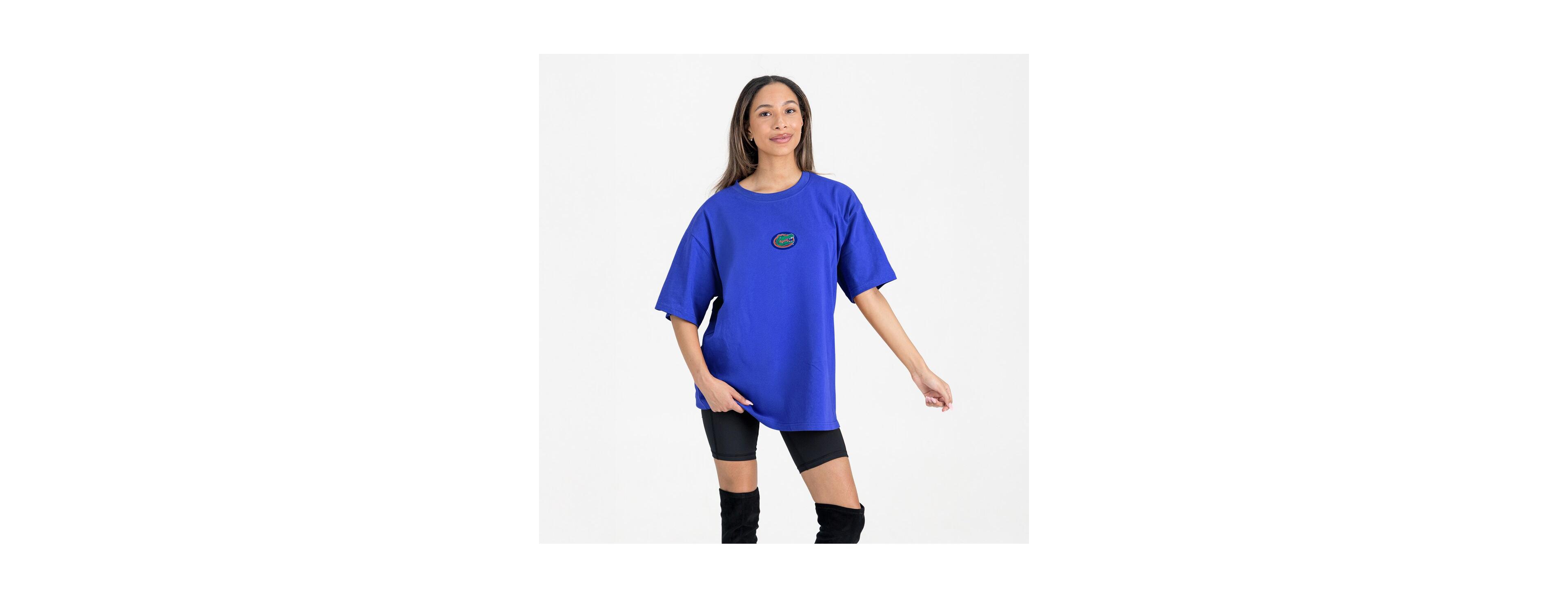 Gameday Couture Women's Royal Florida Gators Oversized Back at Ya T-Shirt