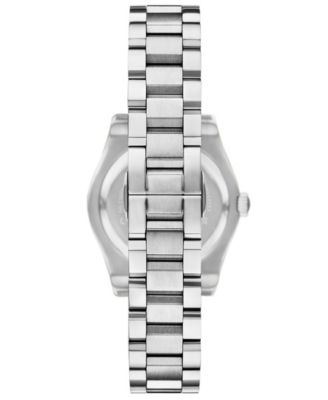 Women's Three-Hand Stainless Steel Watch, 32mm