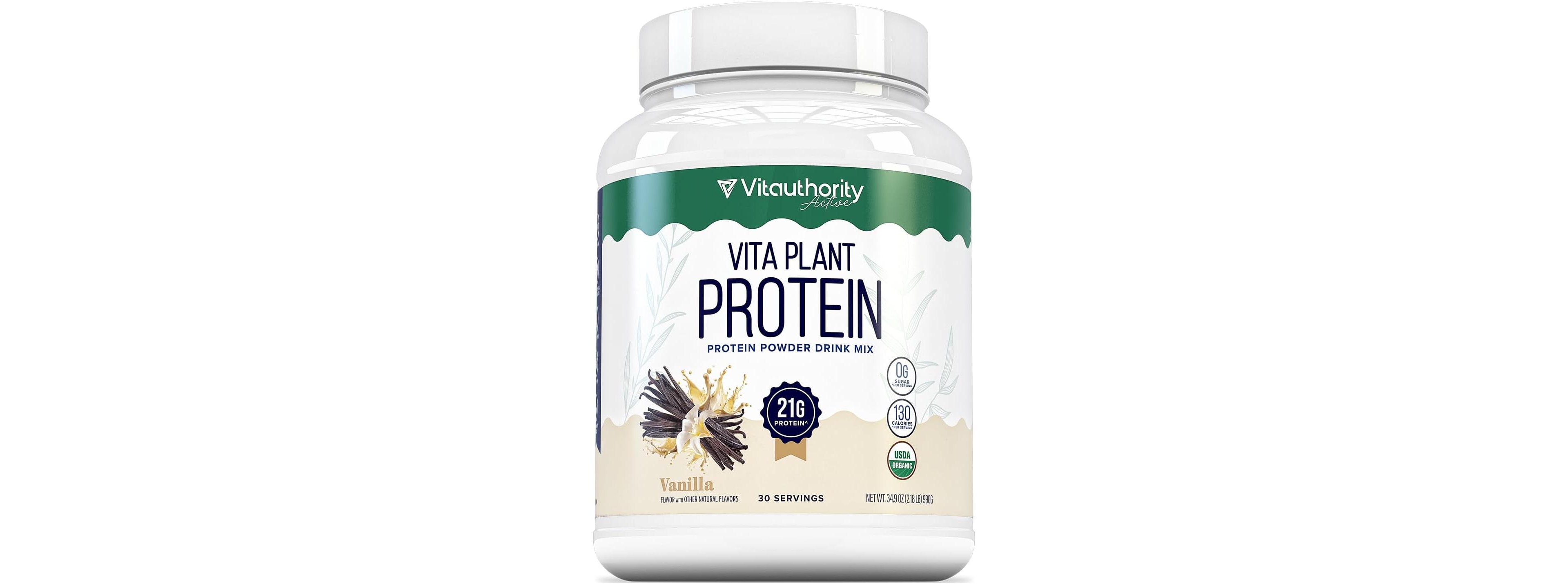 Vitauthority Vita Plant Protein, Vanilla, 983gm