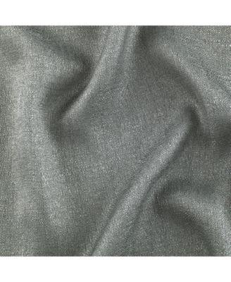 2-Pack: Beaded Emerald Crepe Waterfall Valances - 44 in. W x 37 in. L, Pumpkin Spice/Terracotta