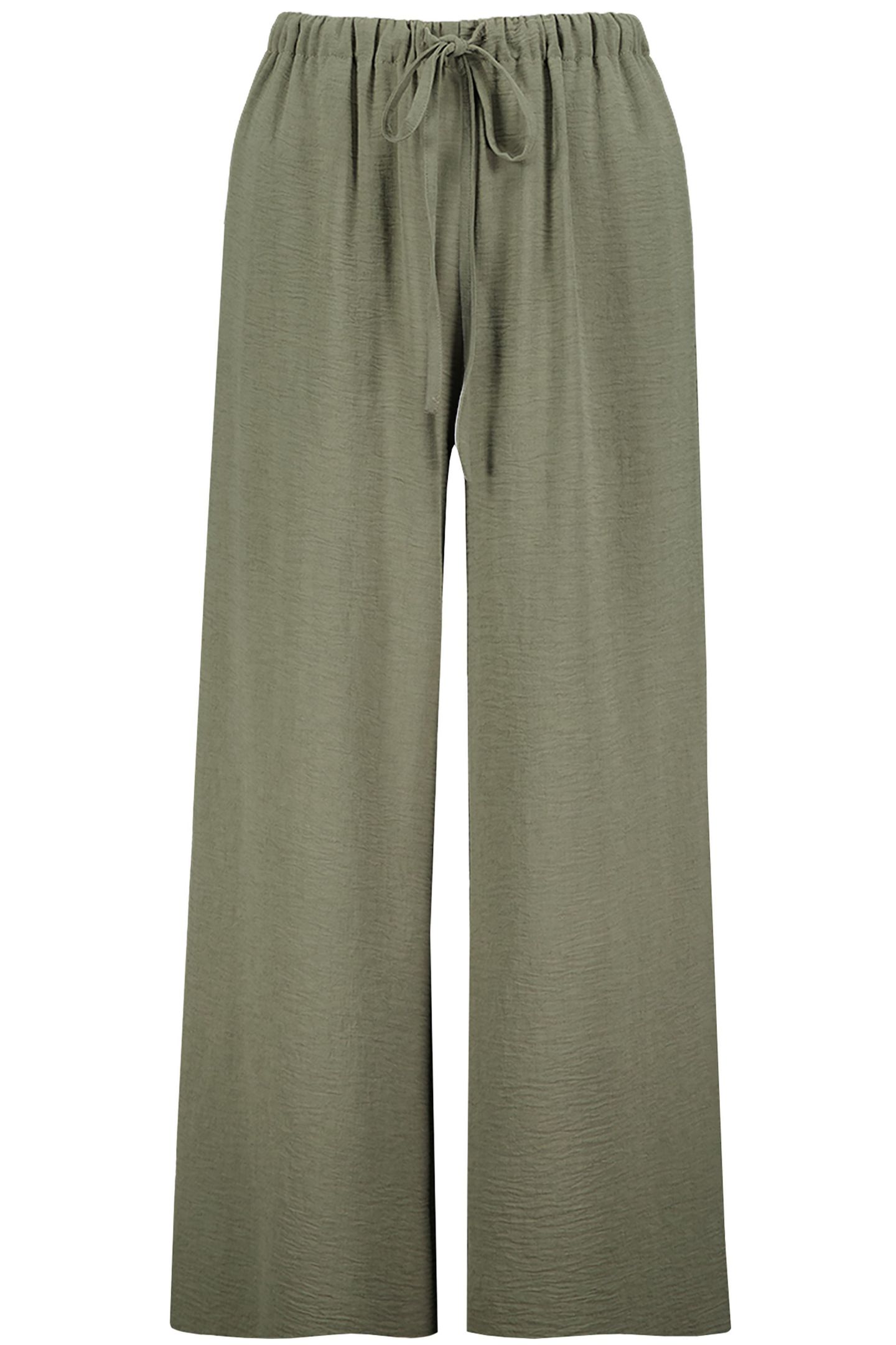 Женские брюки Bishop + Young Serafina Olive Drawstring, цвет: Оливковый — фото 3
