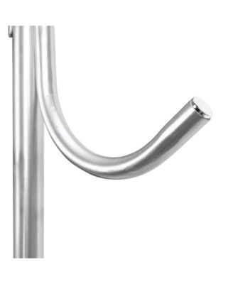 Hinge-It Clutterbuster Steel Valet Family Towel Bar, Silver