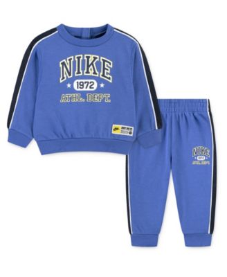 Nike - Baby PE Crewneck Sweatshirt & Pants, 2 Piece Set