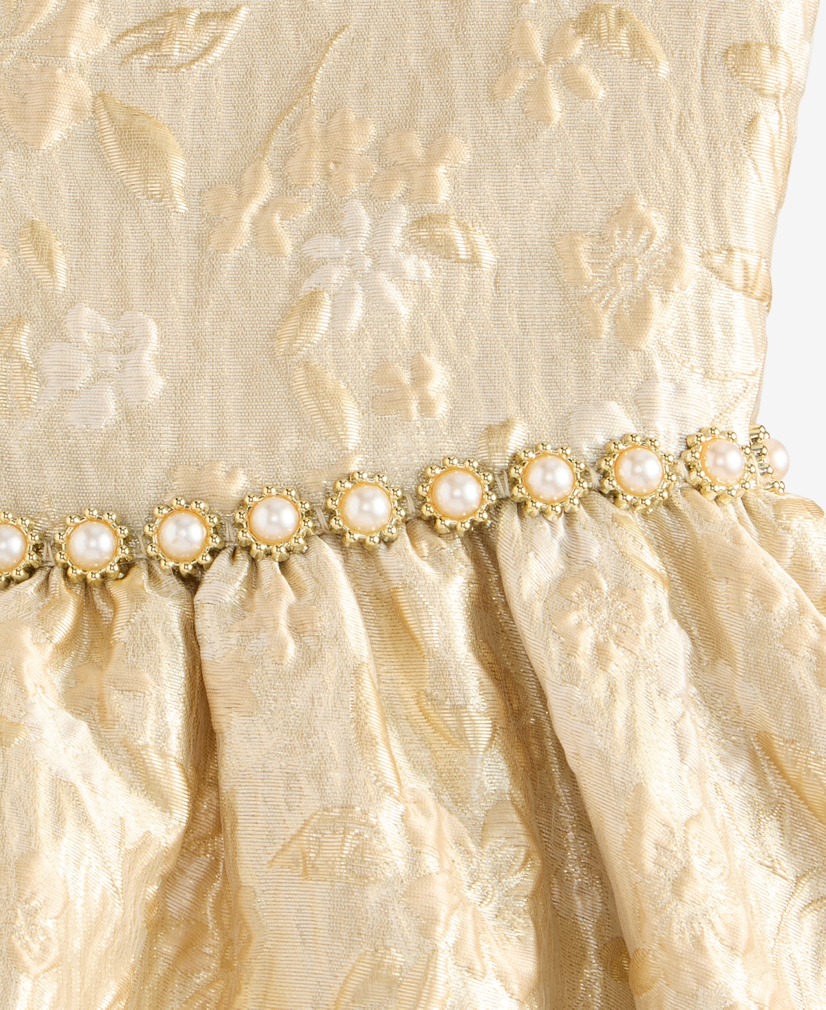 Rare Editions Girls 2T-6X Brocade Sleeveless Dress