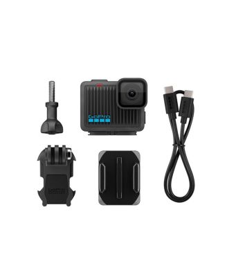 Hero - Compact Waterproof Action Camera with 4K Ultra HD Video, 12MP Photo, Touch Screen, Bundle with, 64GB microSD Card, Card Reader