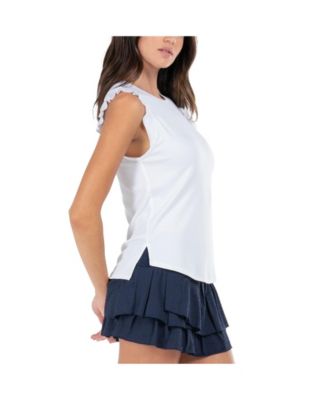 Women's Bring It on Ribbed Tennis Tank Top