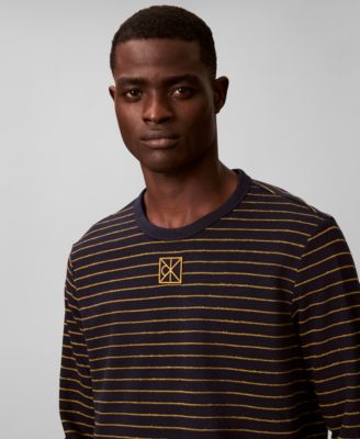 Men's Striped Long-Sleeve T-Shirt