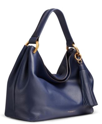 Glenwood Leather Shoulder with Tassel Detail