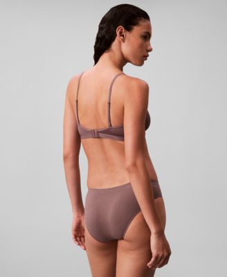 Women's Form To Body Lightly Lined Triangle Bralette QF6758