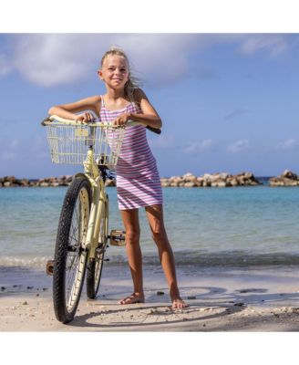 Big Girls 4-16 Sorbet Stripe Teen Cami Dress