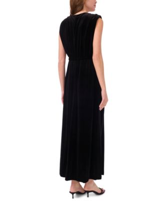 Women's V-Neck Maxi Dress