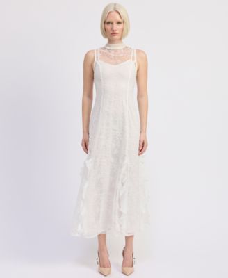 En Saison - Women's Meena Turtle Neck Maxi Dress