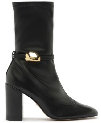 Women's Farrah High Block Square Toe Booties