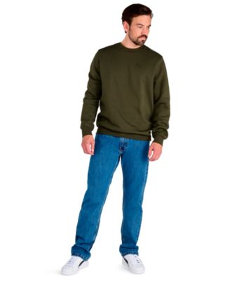 Men's Silicone Badge Crewneck Sweatshirt