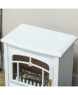 Electric Fireplace Heater with Realistic LED Flames