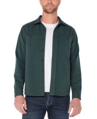 Men's Knit Long-Sleeve Shirt