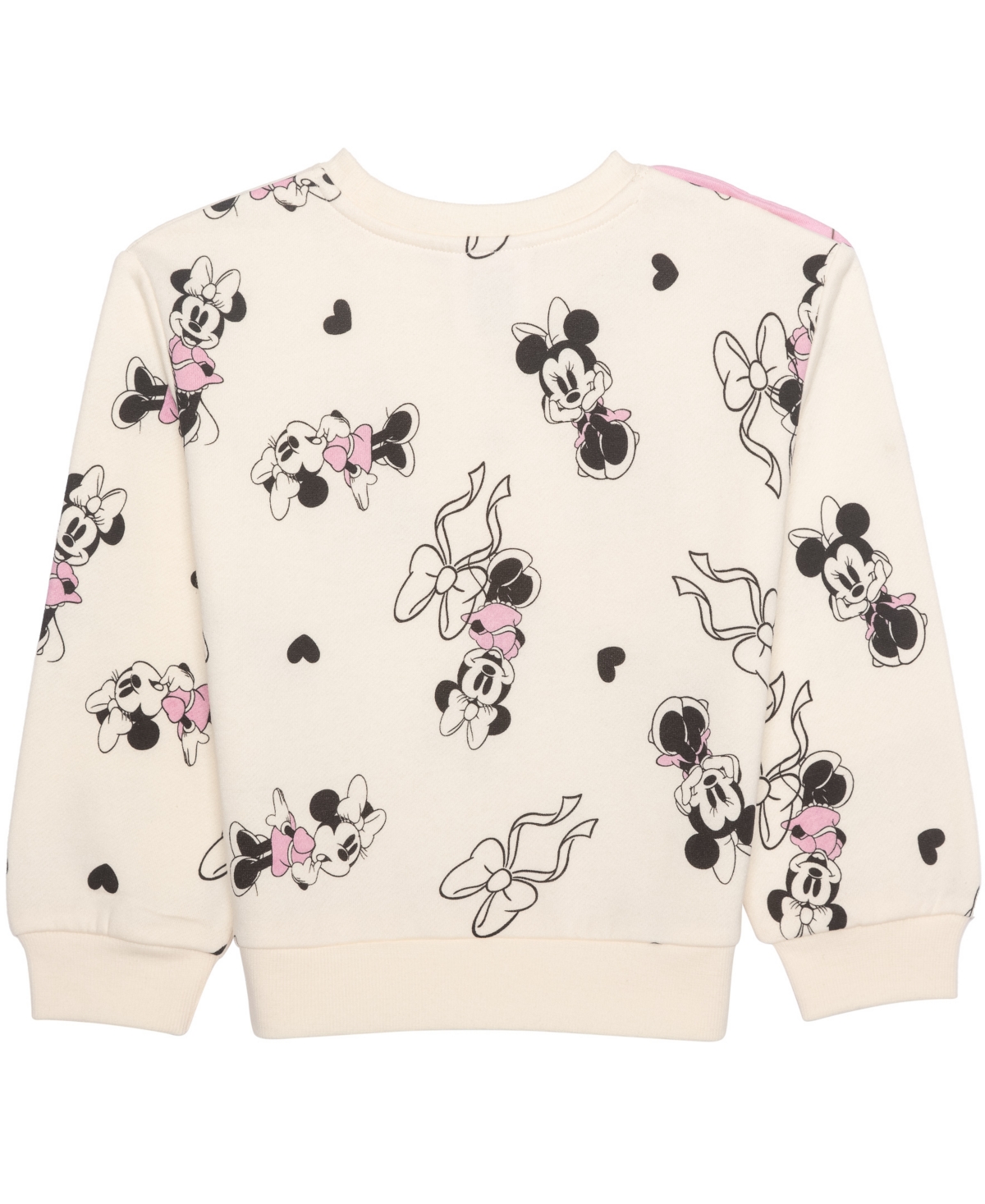 Disney Girls 2t-6x 2-piece Minnie Mouse Long-sleeve Top And Skirt Set In Metallic