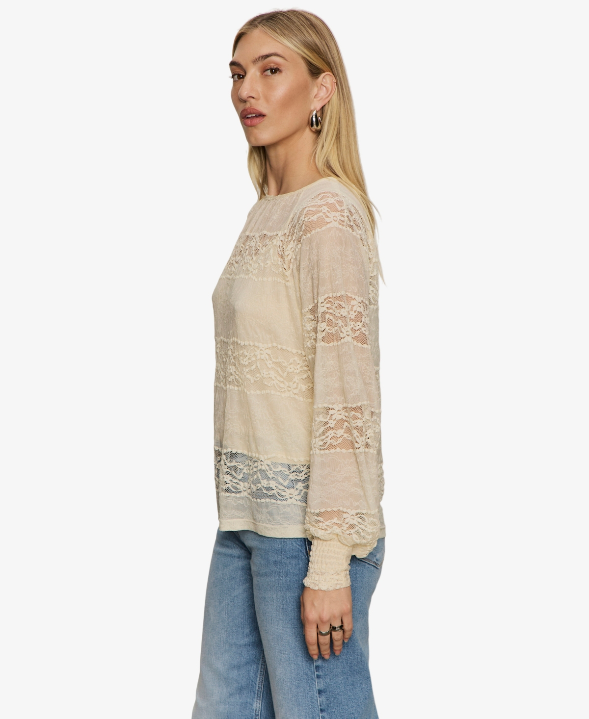 Sanctuary Women's Ultra Femme Raglan Long-sleeve Top In Neutral
