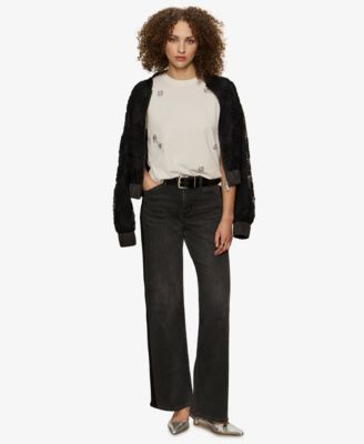 Women's Embellished Short-Sleeve T-Shirt