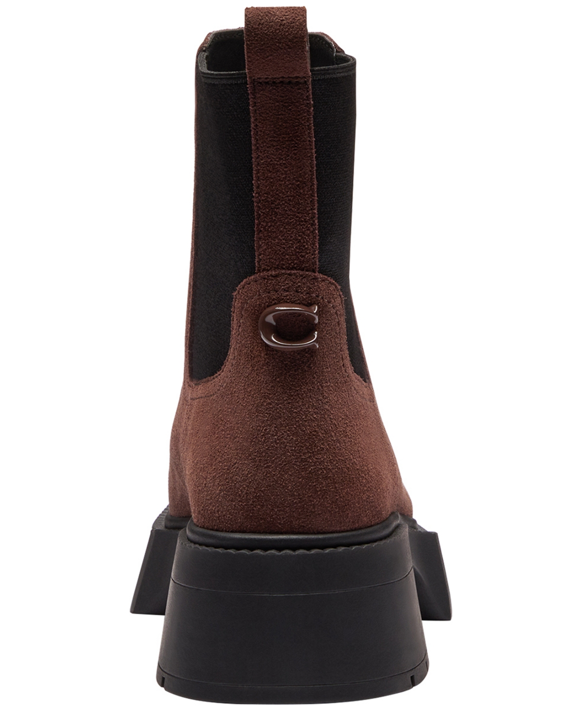 Coach Women's Leah Platform Pull-On Chelsea Booties