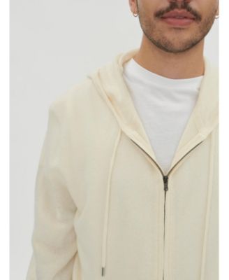 Men's Cashmere Zip Hoodie