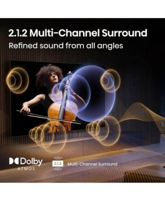 100" Class U7 Series 4K Mini-LED QLED (HDR) UHD Smart Google TV - 100U75QG